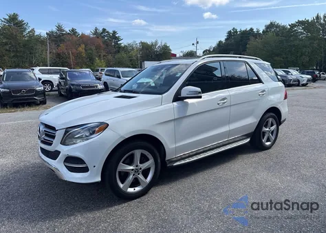 2018 Mercedes-Benz Gle 350 4Matic from USA, damaged, VIN 4JGDA5HBXJB087148